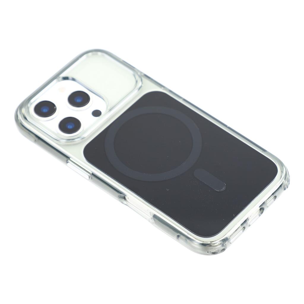 For iPhone 16 Pro Max Case Compatible with MagSafe 2 in 1 Clear TPU Acrylic Shockproof Phone Cover