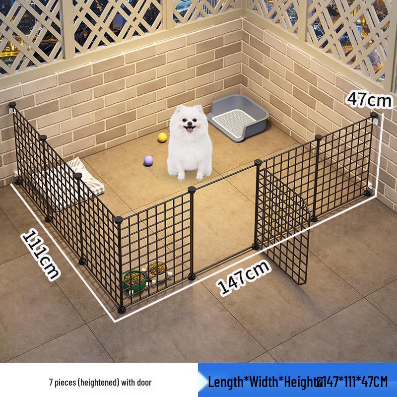 Pet Fence: Indoor Cage and Isolation Gate for Small To Medium Dogs and Cats