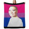 Bi Pride - Poot Lovato Throw Blanket Luxurious Soft Fuzzy Blanket for Sofa Bed