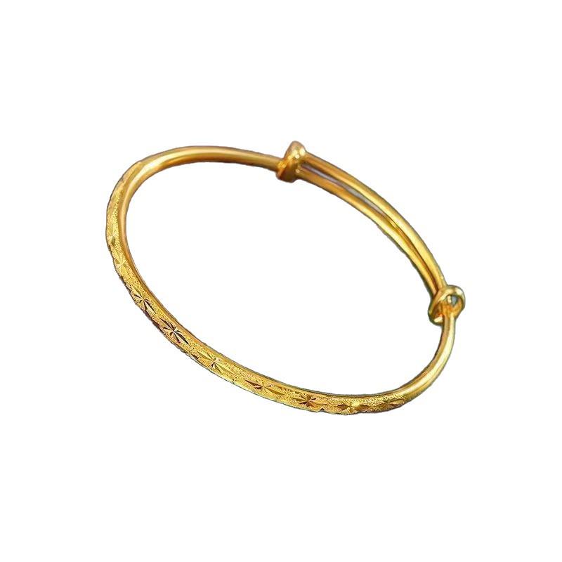 Starry High-End Adjustable Smooth Bangle