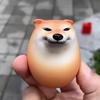 1/2/6ks Shiba-Inu hračka na ždímání vajíček s držákem Pomalý odraz Úzkost stresu Přenosné děti Dospělí Kreslený pes ždímá Senzorická hračka