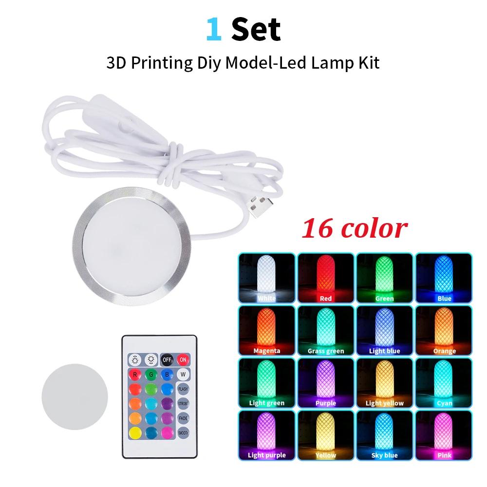 For Bambu Lab Adjustable Light Kit RGB LED Light Hardware Bambulab Light Kit 001 Led Light Parts DIY Model 3D Printer Accessory