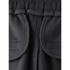 Women's Black High-Waisted Micro-Flare Pants - Slimming & Versatile for Spring & Autumn 2025