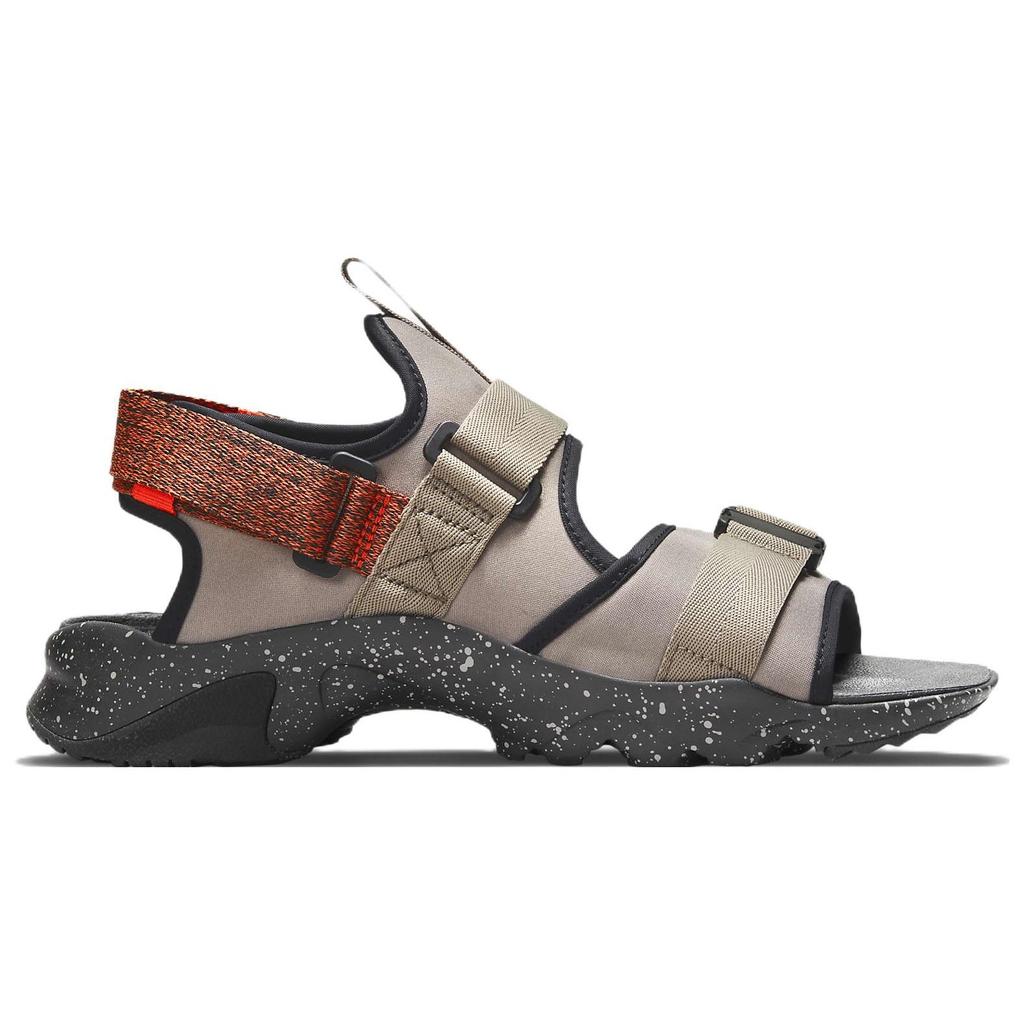 Nike Canyon Sandal Moon Fossil Orange Men Sneakers Brown Black Racer-Blue CW9704-008