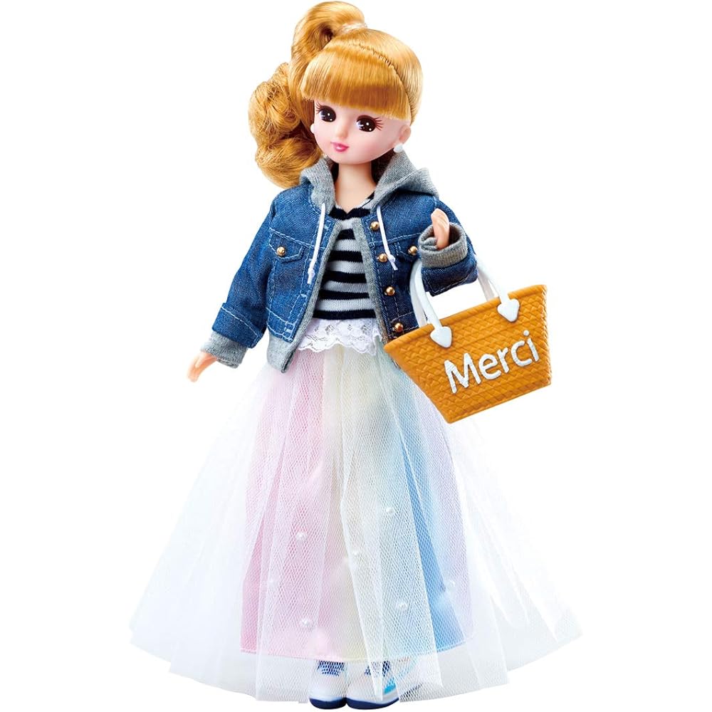 Licca-chan Dress LW-17 Rainbow Holiday Girls  Fashion Dress