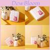 Cute Strawberry Bear Minimalist Wallet White Pu Leather