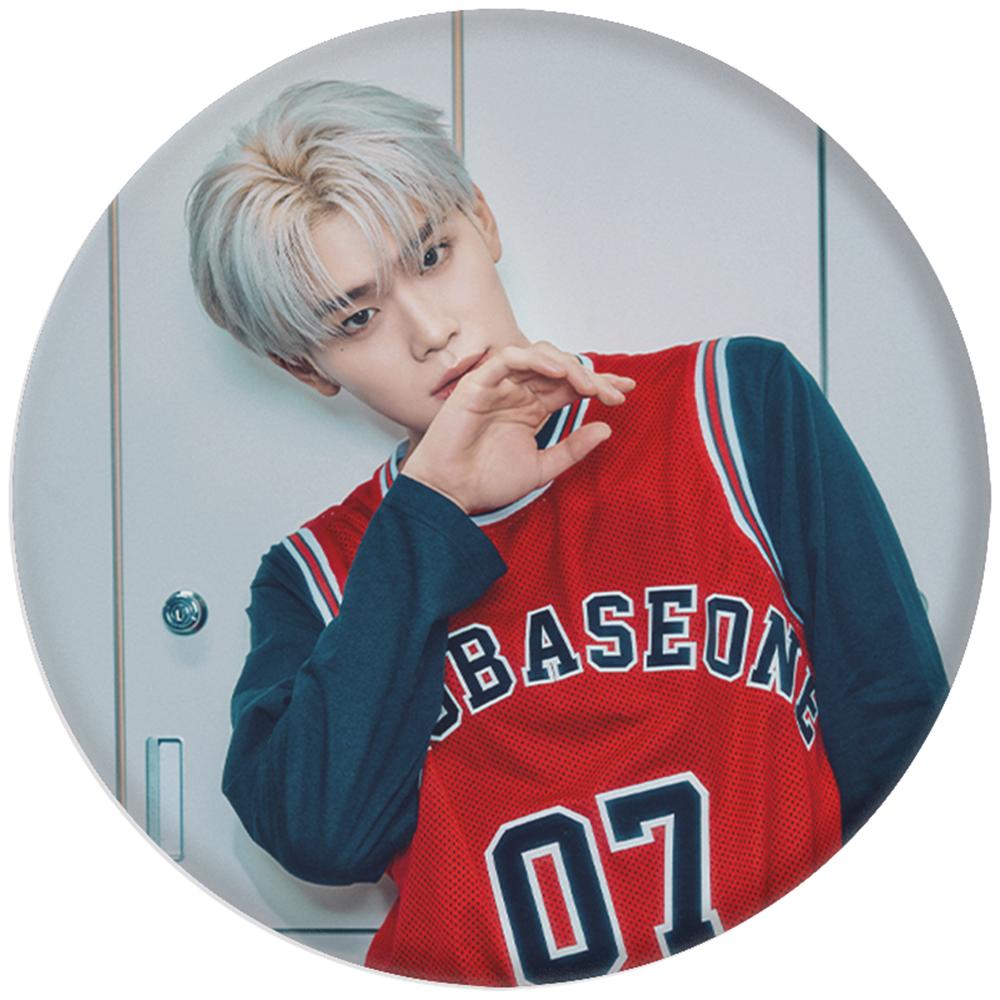 ZEROBASEONE HD Printing Badge KPOP ZB1 Tinplate Brooch Pins Zhanghao Matthew Yujin Korean Style Ricky Mirror Keychain Pendant Badge