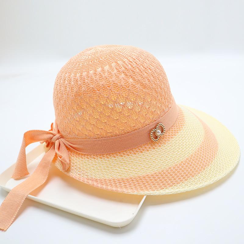 Women's Straw Hat with Large Brim, Summer Shading, Sweet and Versatile Cool Hat, Seaside Beach Hat, Sunscreen Hat, Women's Model