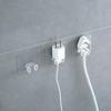 Transparent Strong Wall Plug Hook Wall Hooks Self-adhesive Door Hanger Hook Wall Mounted Heavy Duty Hook For Kitchen Bathroom
