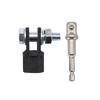 1/2 inch Cricuri foarfece Adaptor Drive Cheie de impact Adaptor Instrument Cric de forfecare Adaptor din oțel crom-vanadiu Tijă de articulație sferică din oțel