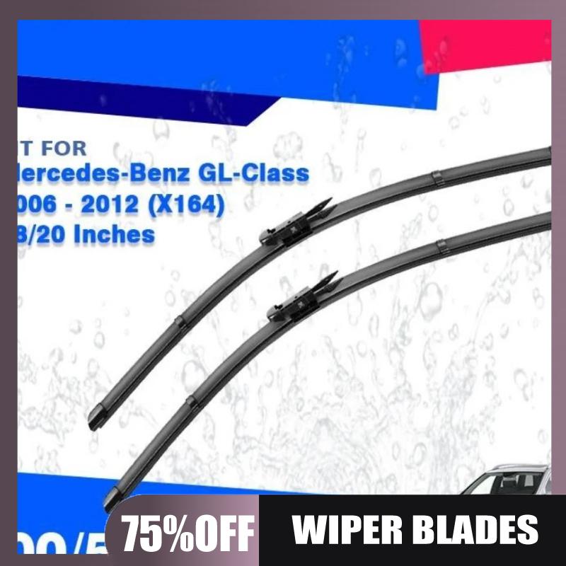 Suitable for Mercedes-Benz GL-CLASSS 2006-2012 X164 28-inch + 21-inch wiper blades чёрный