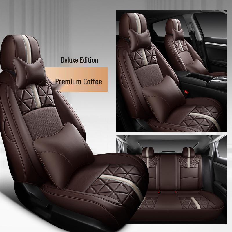 Honda Civic 5-Seater Custom Car Seat Cushion & Cover for 19-21 Models - All-Season, Full Coverage