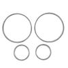 A65P-Car Speedometer Cover Bezel Trim Dashboard Gauge Ring Set For BMW E39 5 Series E38 7 Series E53 X5