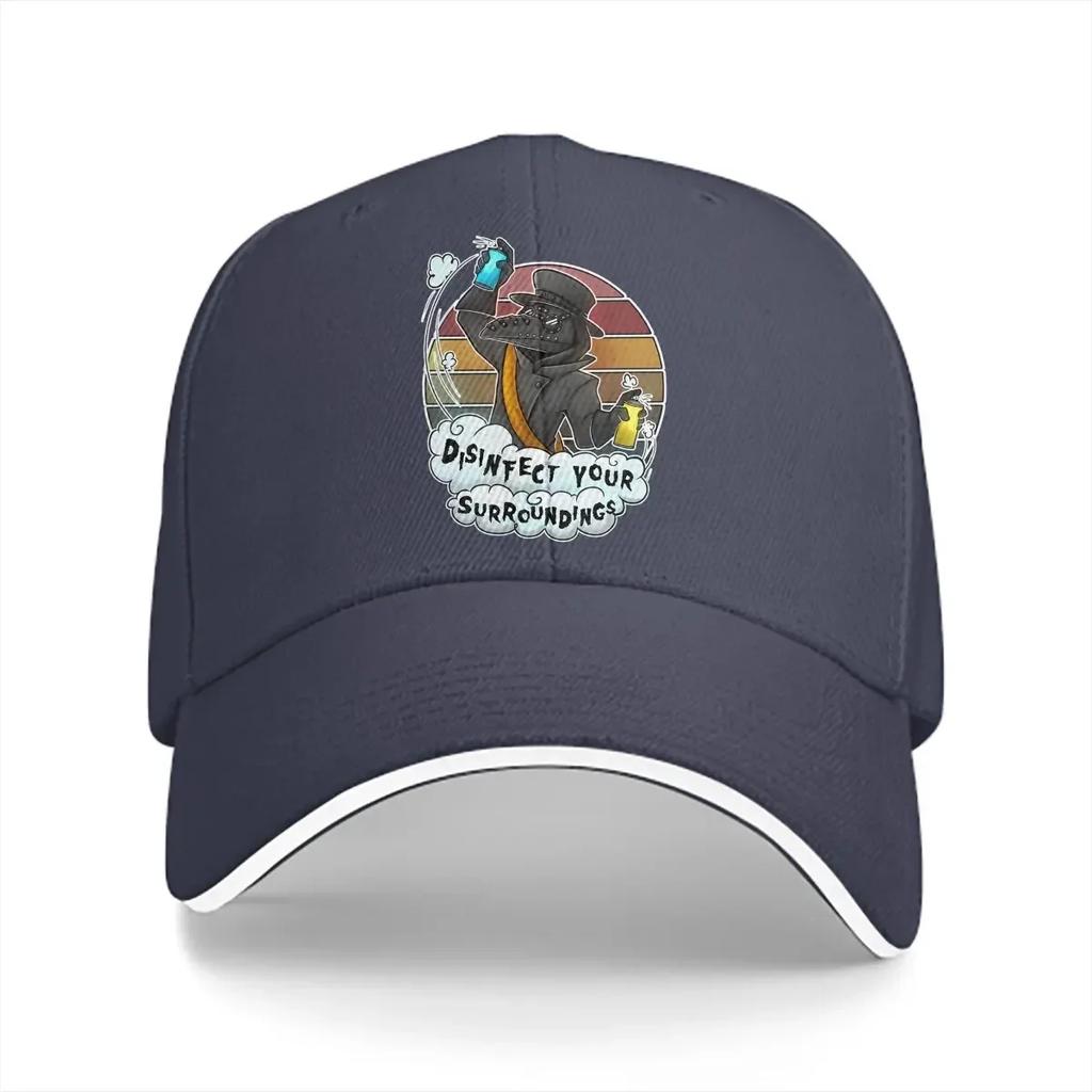 Plague Doctor Multicolor Hat Peaked Women's Cap Disinfect Your Surroundings Personalized Visor Protection Hats