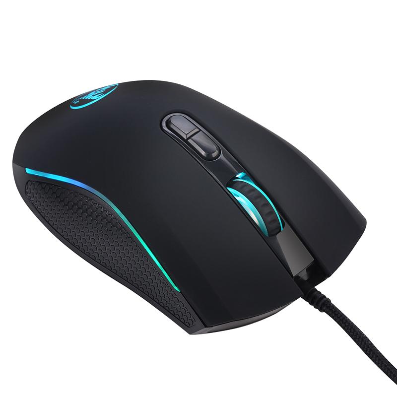 For Ny Kablet Gamingmus gamer 7 Knapper 3200DPI LED Optisk USB Datamus Spillmus Mus Mause For PC Datamaskin Gamer