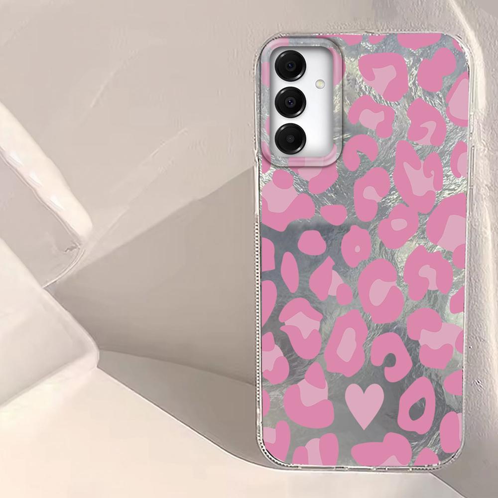 Retro Leopard Vortex Pattern Phone Case for Samsung Galaxy A16 A55 A07 A17 A56 A36 A26 A53 A06 A14 A24 A34 A54 A15 A12 Cover