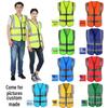 Hi-Vis Fluorescent Yellow Mesh Reflective Vest with Logo