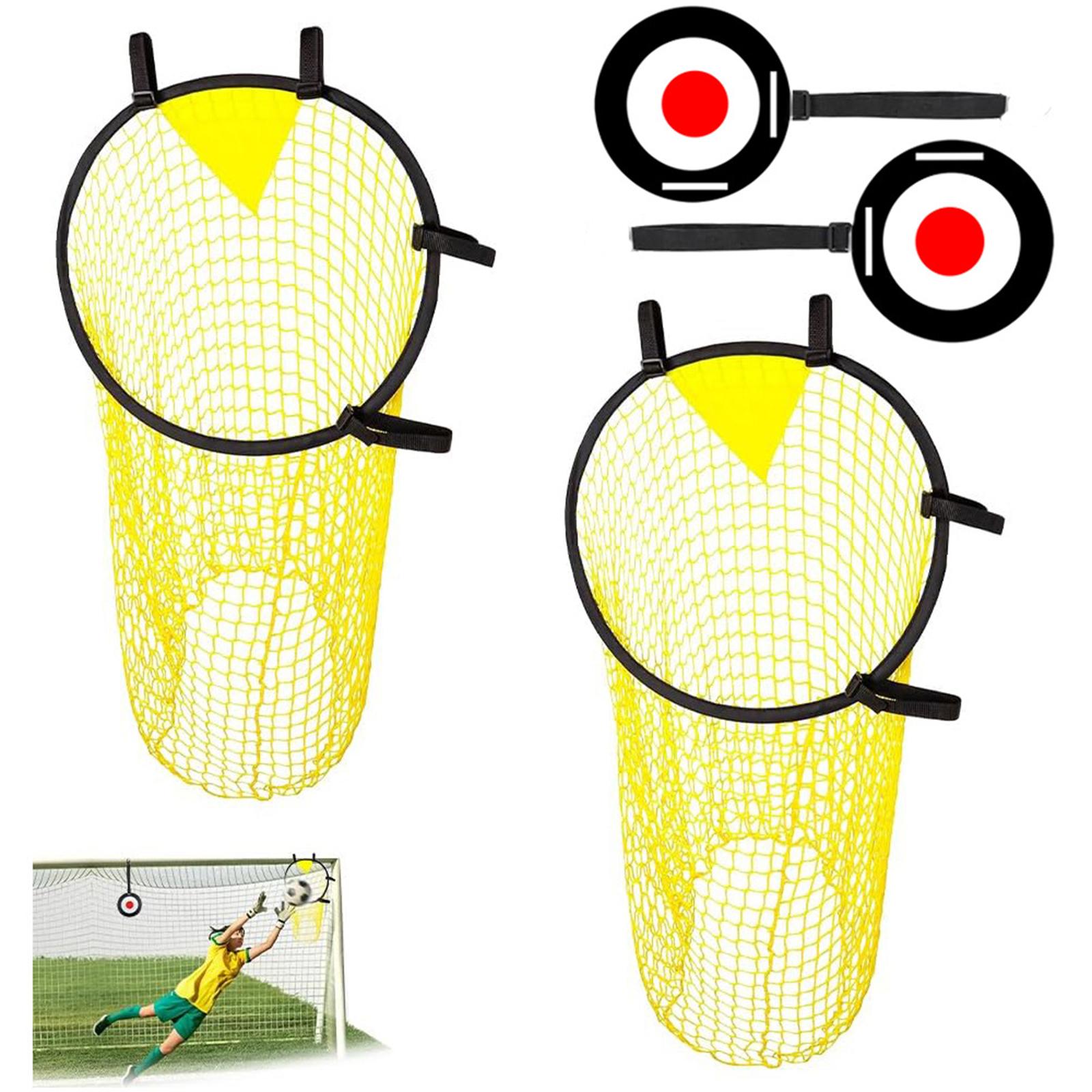 Football Target Net Easy To Attach and Detach Soccer Goal Net Soccer Training Target for Shooting Accuracy Training China Mainland