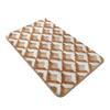 Jacquard Bathroom Rug Plush Fluffy Bath Mat