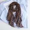 Elegant Dot Print Women Scarf Decorative Thin Chiffon Scarf Multifunctional Neck Scarf For Spring Summer Autumn