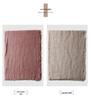 Women's Four-Sided Cashmere Scarf: Large Square, Warm for Spring, Autumn, and Winter