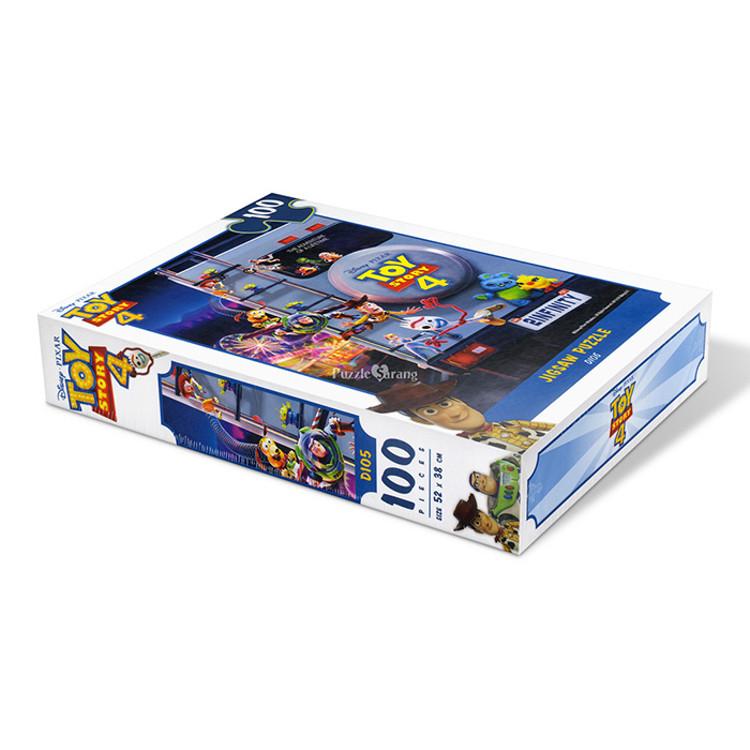Toy Story 4 - Adventure (Oversized) Jigsaw Puzzle Disney Animation 100 Pieces, Popular Korean Puzzle