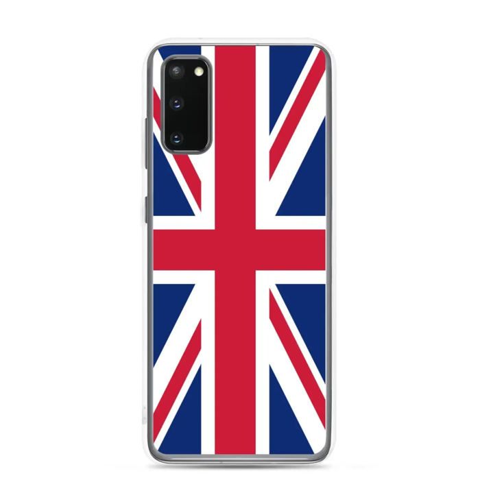 Coque Téléphone – Samsung – Galaxy S21 Plus – Drapeau Royaume-Uni – Souple – mitmevärviline