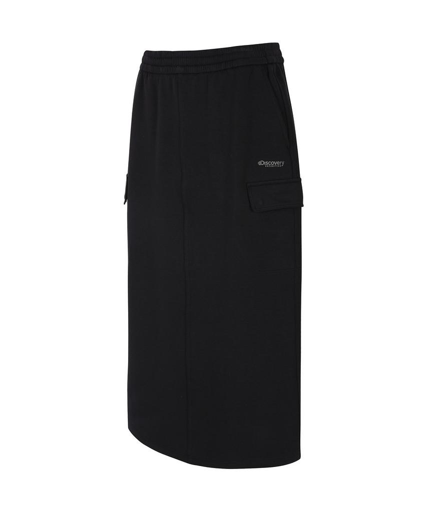 DISCOVERY EXPEDITION Women'S Tech Knit Training Cargo Skirt (Black)