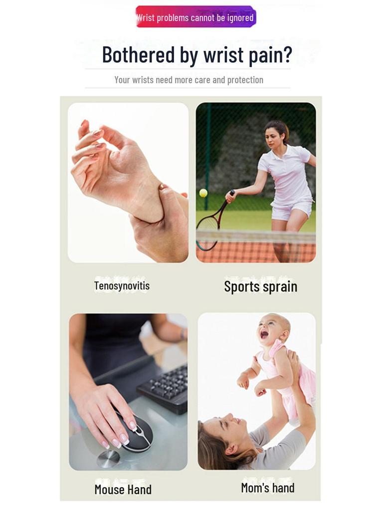 Smart USB Heating Wristband with Three-Speed Temperature Control and Moxibustion Therapy