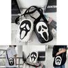 Trendy Ghost Skull Crossbody Bag Small Pu Shoulder Bag For Men And Women