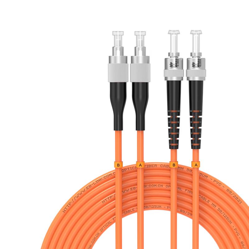 EB-LINK Engineering Telecom-Grade OM2 Duplex Fiber Optic Patch Cable