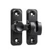 Zinc Alloy Anti-theft Door Buckles 90/180 Degree Door Latch Security Bolt Latch  Window Latch