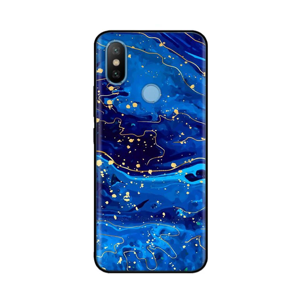 For Xiaomi Mi A2 Lite MiA2 Case Cute Heart Flower Back Cover Soft Silicone Phone Case For Xiaomi Mi A2 Lite A2lite Fundas Bumper