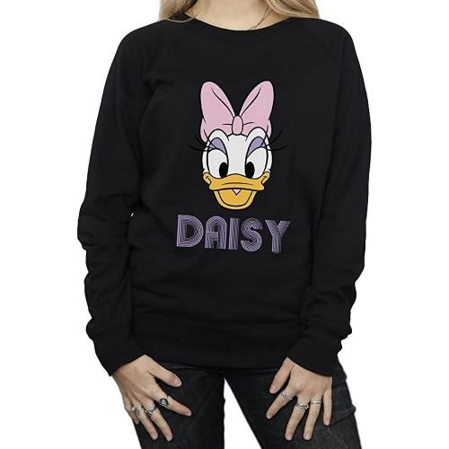 Disney Womens/Ladies Daisy Duck Face Sweatshirt