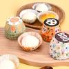 100PCS Halloween Cupcake Wrappers Toppers Pumpkin Ghost Cupcake Wrap Liners Halloween Party Dessert Cake Decoration Baking Cup