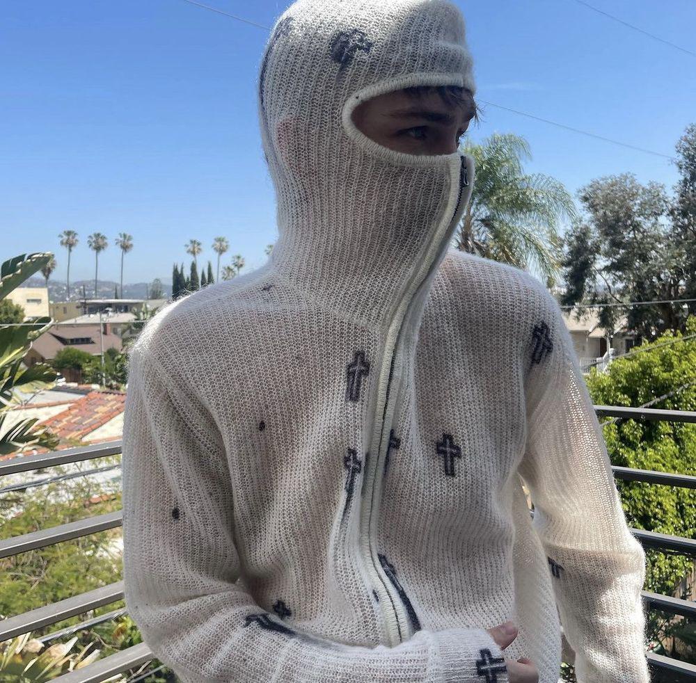 Unisex Summer Breathable Ninja Masked Sun Protection Sweater