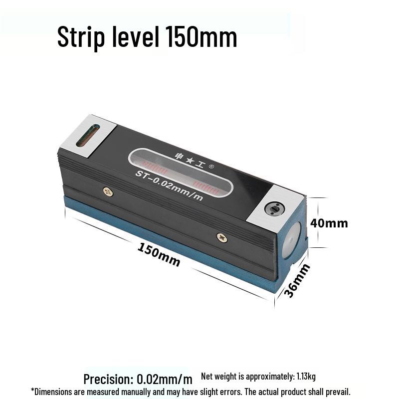 Hochpräzises 0,02 mm Messwerkzeug Monteur Wasserwaage Lineal
