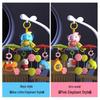 Electric Rotating Elephant Crib Mobile with Music and Remote for Infant Soothing and Early Education