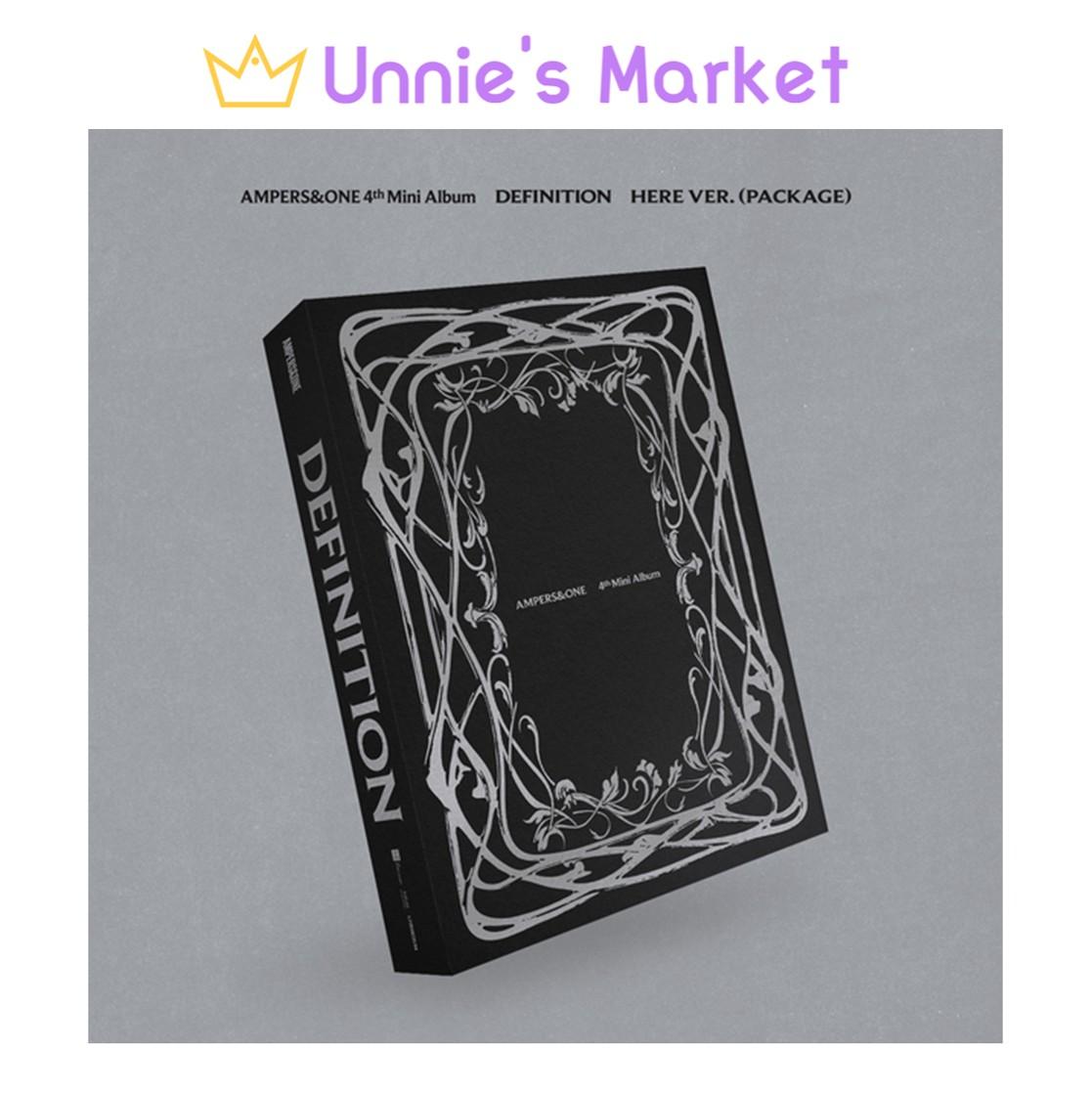 

AMPERS&ONE [DEFINITION] HERE Ver. / 4th Mini Album + free gift 1EA