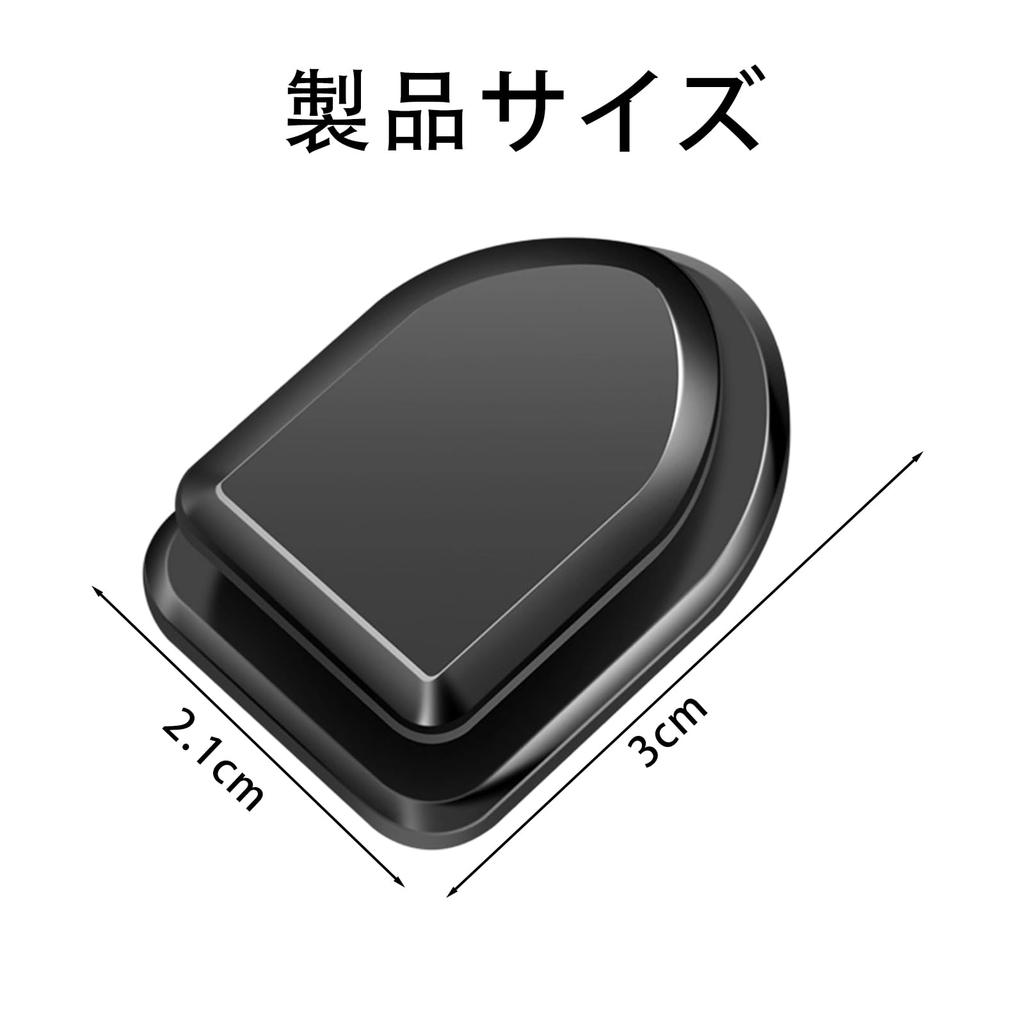 10pcs Mini Hooks, Car Storage Hooks, Self Adhesive, Interior Accessories, Easy Installation, Black