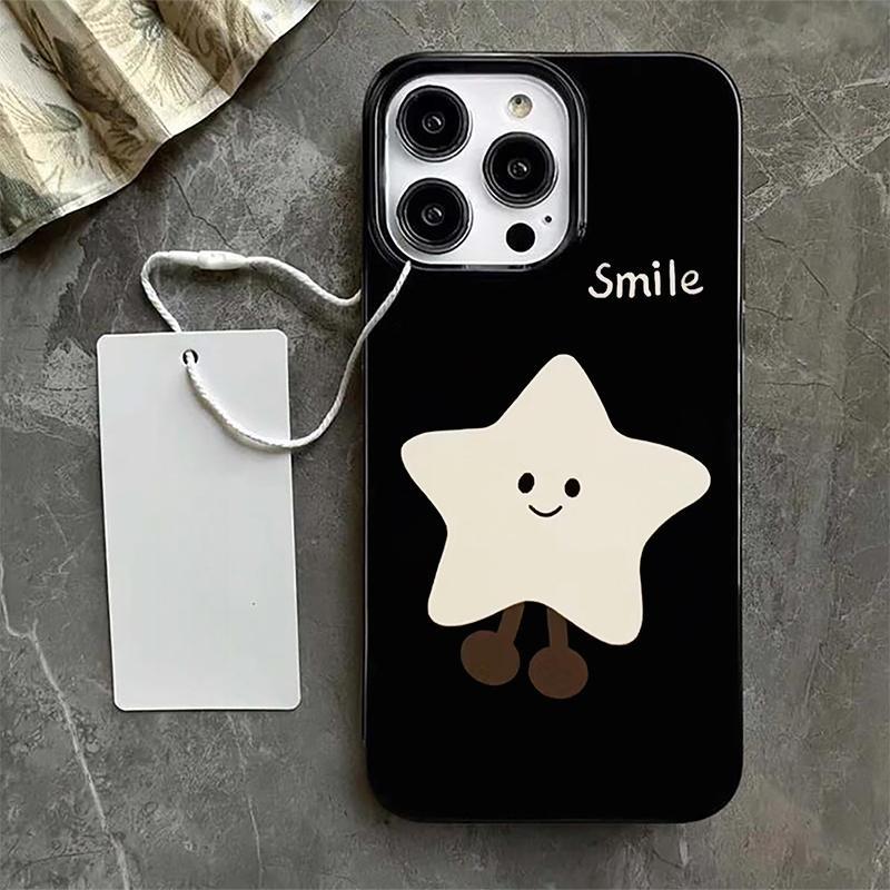 

Smiling Moon for IPhone17promax for Apple 16 Mobile Phone Case 15 New Style 14pro Cute 12 Personality For Apple 7/For Apple 8