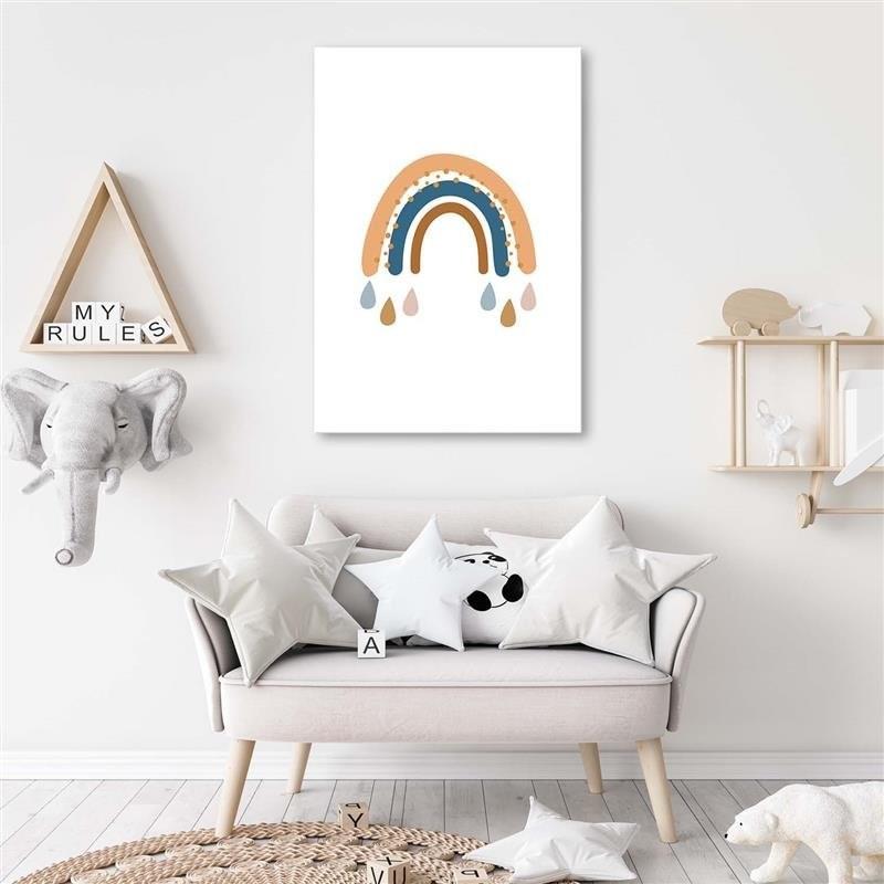 Canvas Print, Rainbow Weather