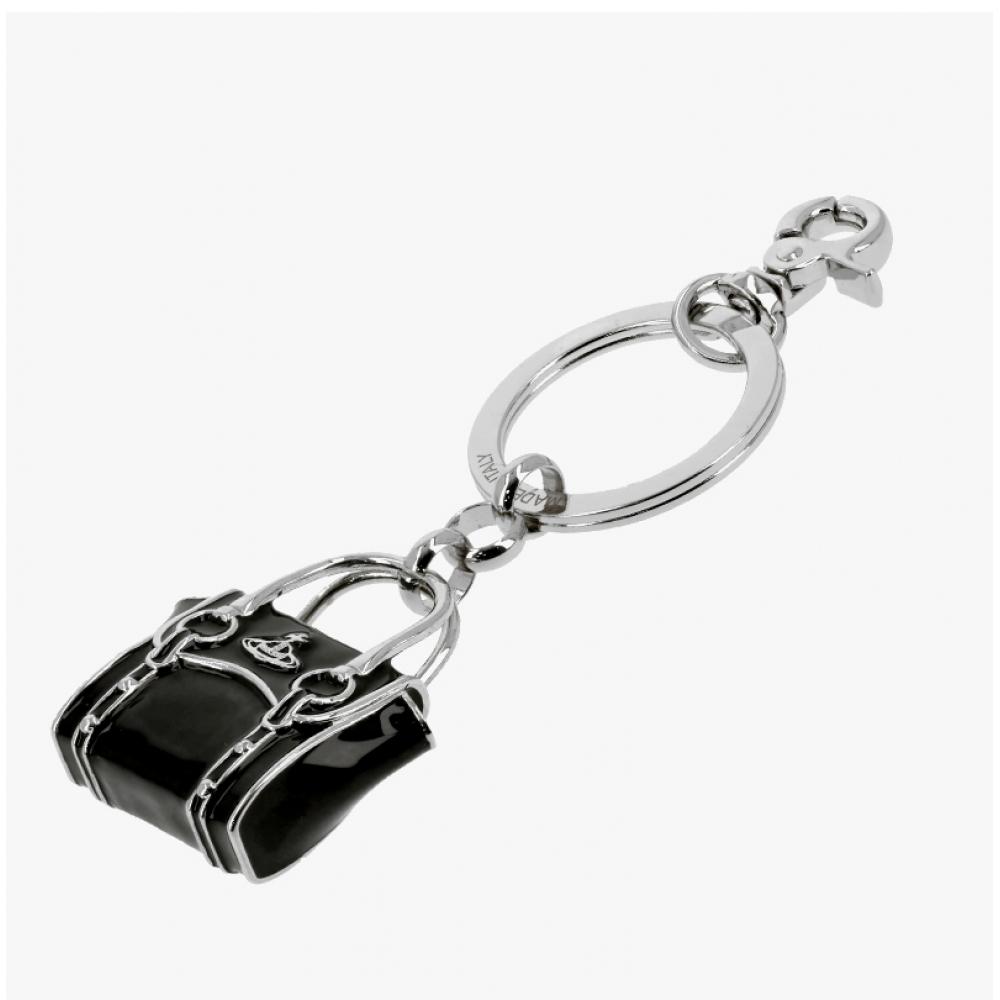 Vivienne Westwood 82030111u Om000q O101 Orb Logo Charm Key Ring