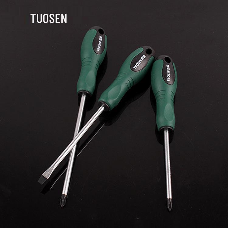 Multi-functional Chrome Vanadium Steel Magnetic Screwdriver: 4/5/6 Inch Slotted & Phillips Head