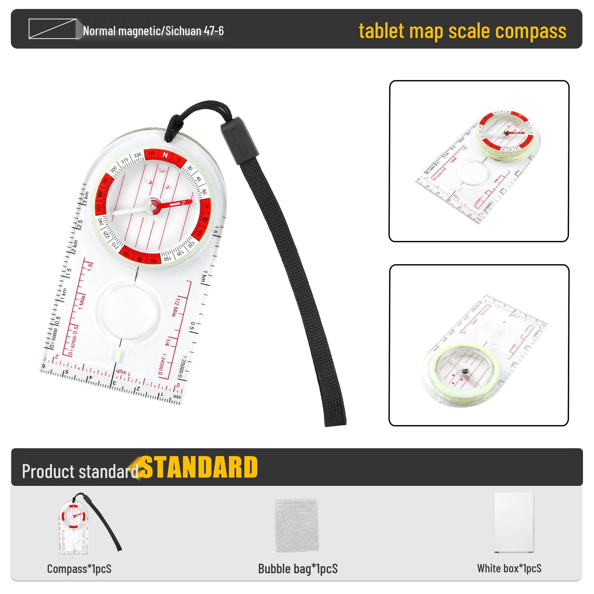 

Представляем компас для большого пальца IJ47-2: Профессиональный компас-масштаб для карты для использования на открытом воздухе и в обучении.