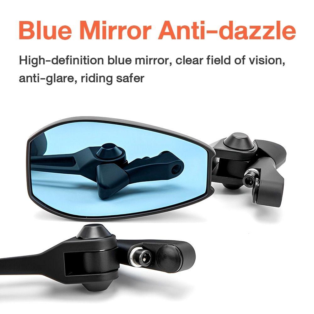Napoleon Aluminum Alloy Side Mirror HD Motorcycle Side Mirror Clean Lens Motorcycle Accessories