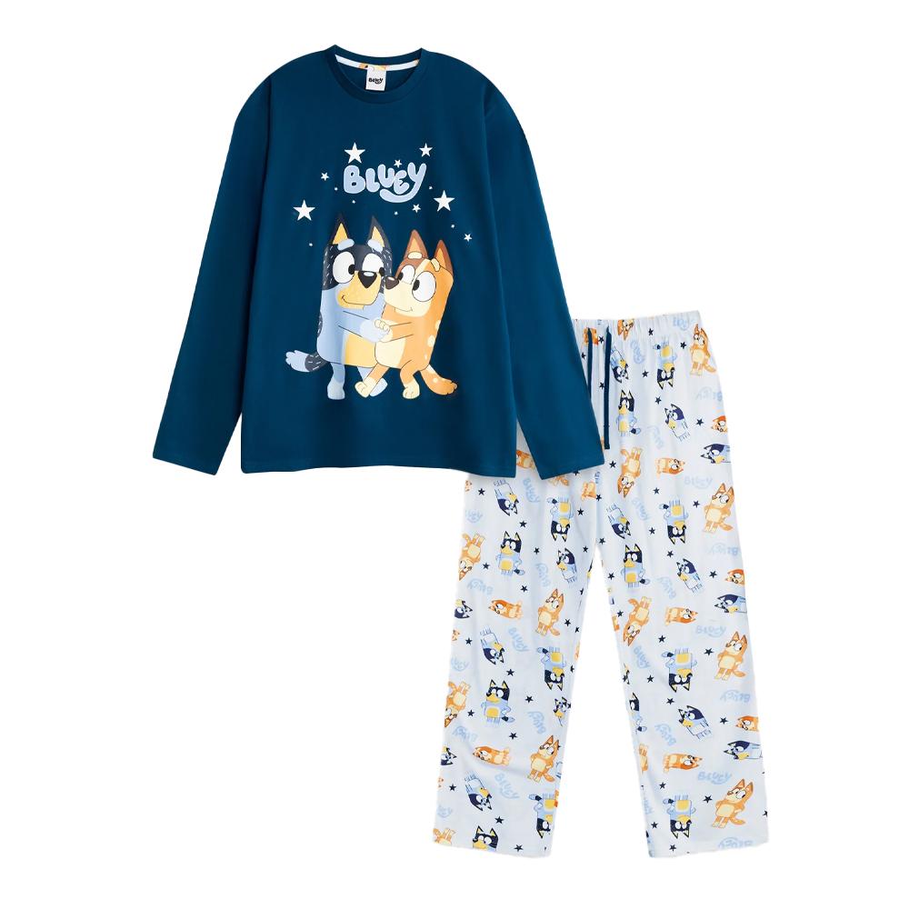 Bluey Womens/Ladies Family Long Pyjama Set