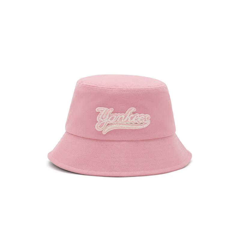 

MLB Cotton Bucket Hats Unisex Multicolor Fashion 3AHTV034N S рожевий