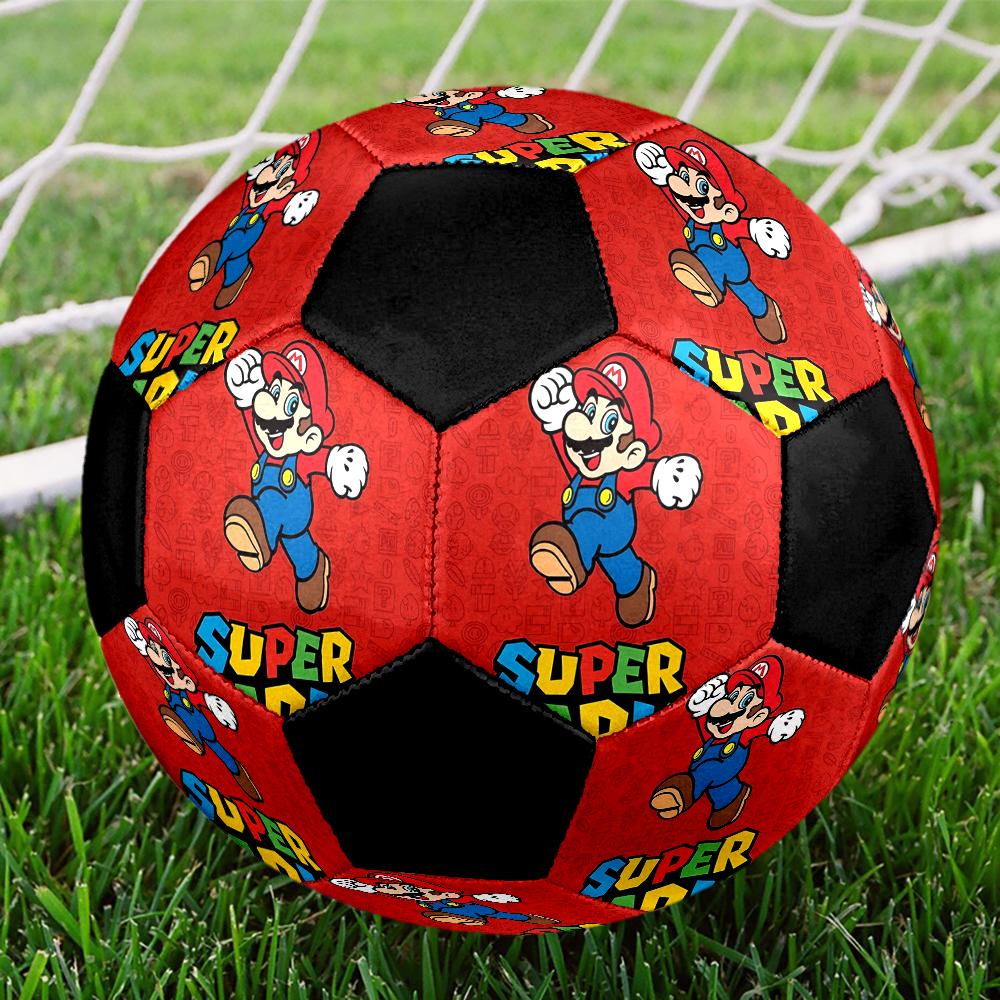 Mario Theme Size 5 Soccer Ball, Suitable for Both Indoor and Outdoor Matches, a Gift Suitable for Everyone.