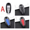 Abs Carbon Car Smart Key Cover Case Bag Protector Keychain For Suzuki Baleno Ertiga Ciaz Ignis Kizashi Swift Sx4 S-Cross Vitars